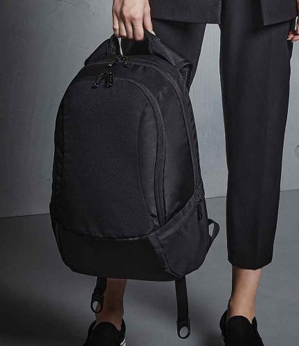 Quadra Vessel? Slimline Laptop Backpack - BLK - ONE